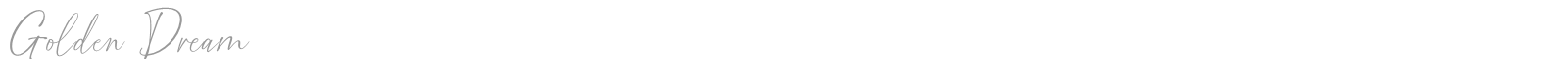 Golden Dream font preview